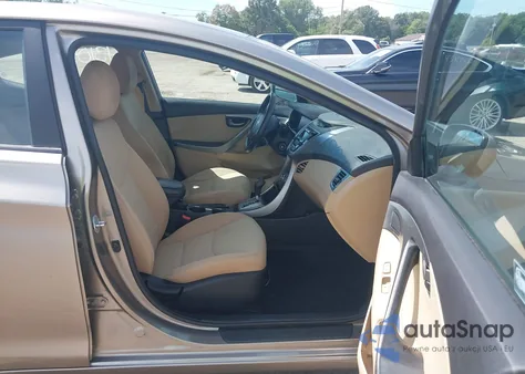 2013 Hyundai Elantra Gls z USA, uszkodzony, nr VIN 5NPDH4AE8DH367622